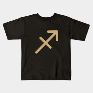 Sagittarius Zodiac Symbol Kids T-Shirt